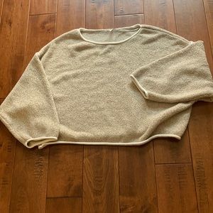 Free People crop sweater size M
